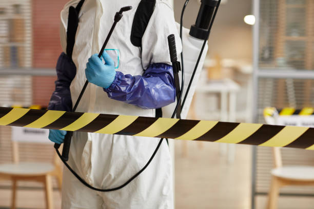 Professional Biohazard technician working in Sparta, IL
